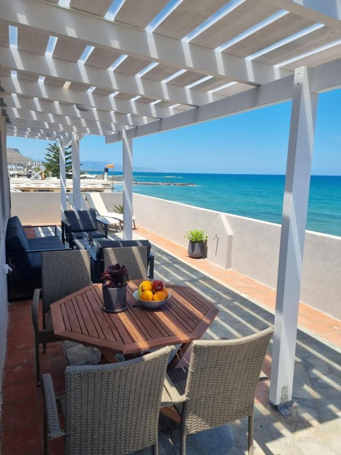 Astra Sea View Apartment, Sea Front Kokkini Hani Екстериор снимка