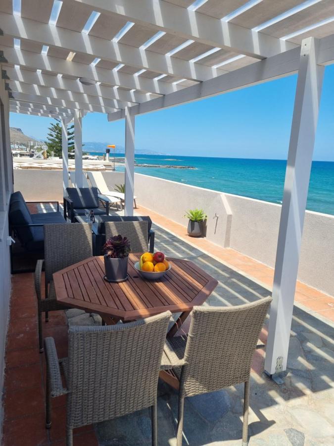 Astra Sea View Apartment, Sea Front Kokkini Hani Екстериор снимка